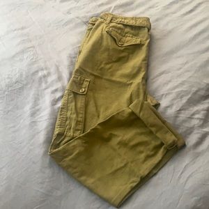 American Eagle green utility pant.